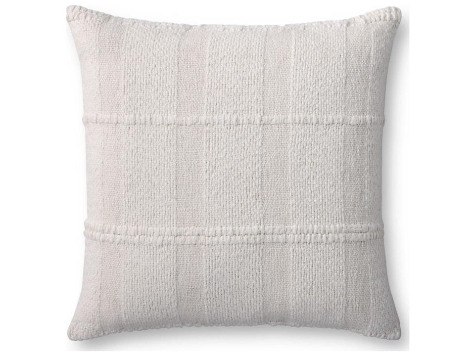 Ivory 22" x 22" Pillow