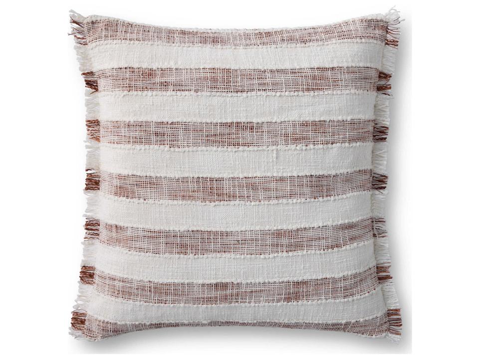 Rust Ivory 22" x 22" Pillow