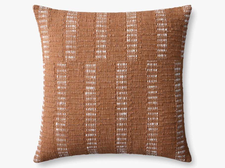 Rust Ivory 22" x 22" Pillow
