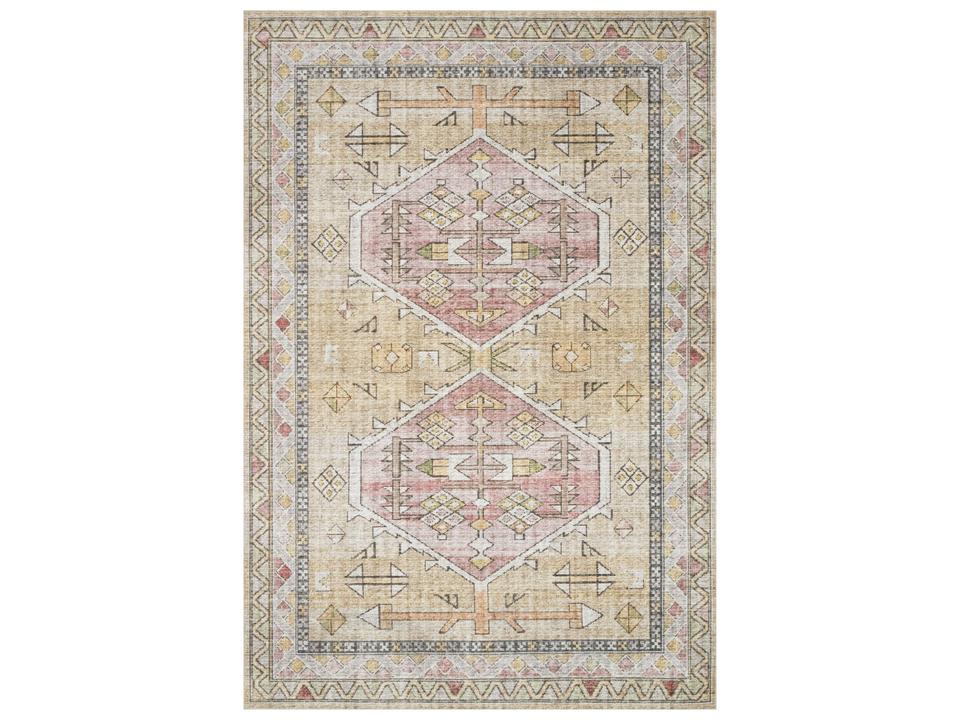 Skye Bordered Area Rug Collection Traditional Vintage