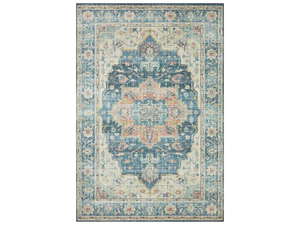 Skye Bordered Runner Area Rug