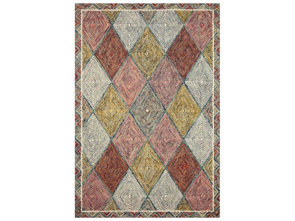 Spectrum Bordered Runner Area Rug
