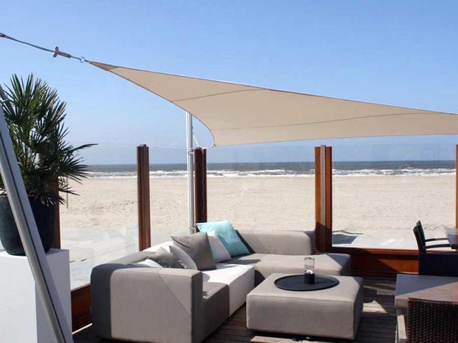 Umbrosa Ingenua 13 Foot Triangular Anodized Aluminum Shade Sail