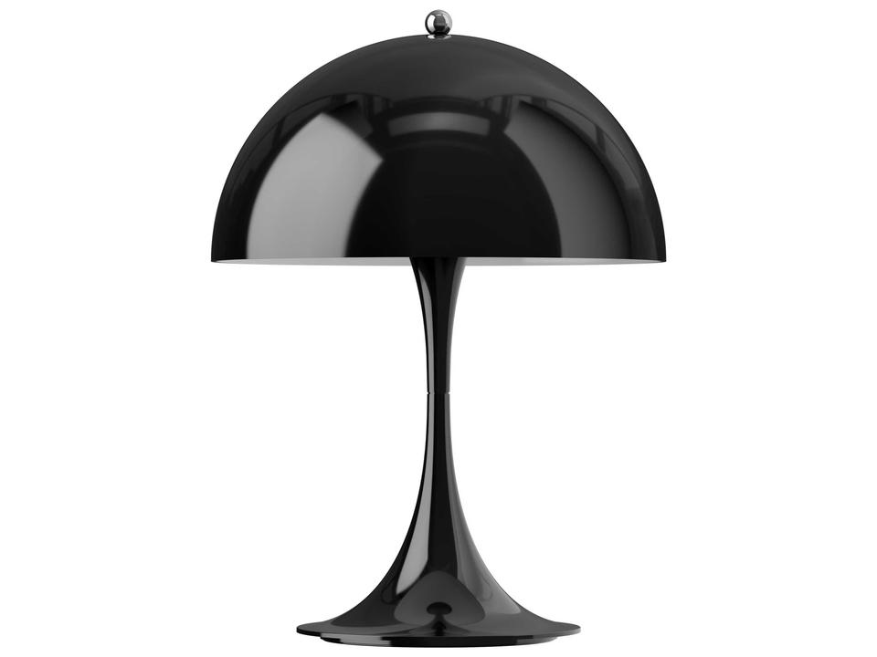 Panthella Opaque Black Table Lamp
