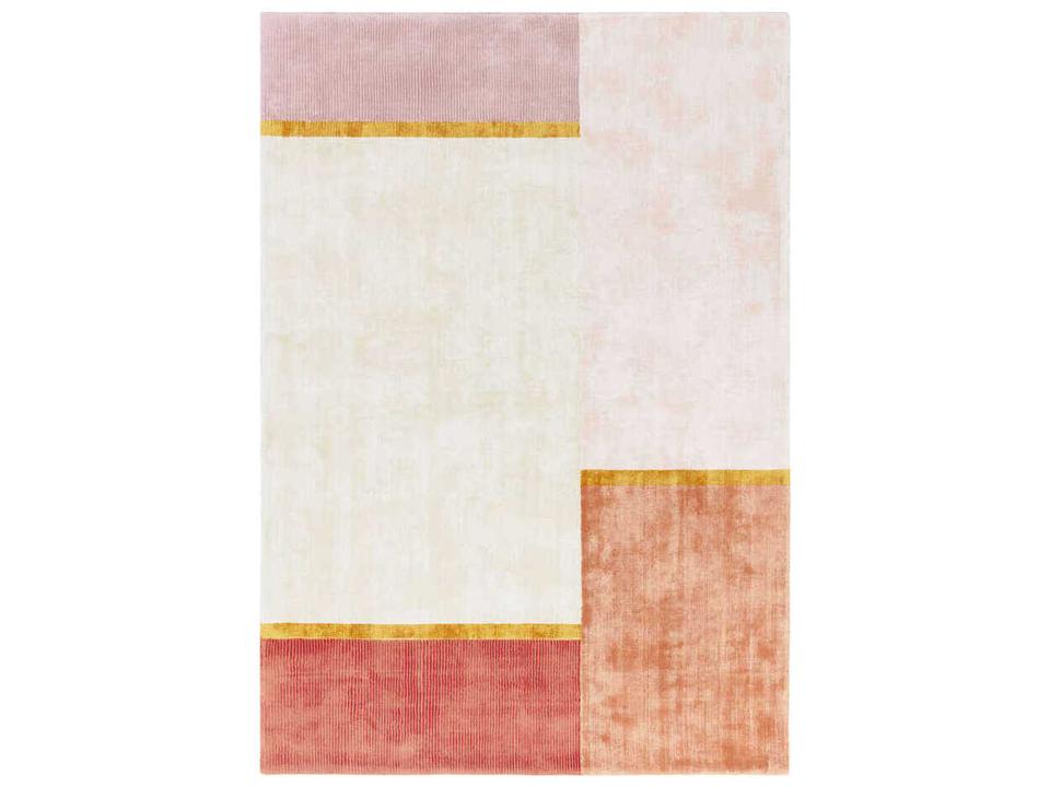 Unite Geometric Handwoven Viscose Area Rug