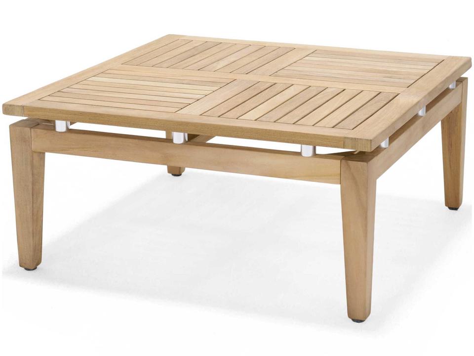 Arno Natural Teak Square Coffee Table