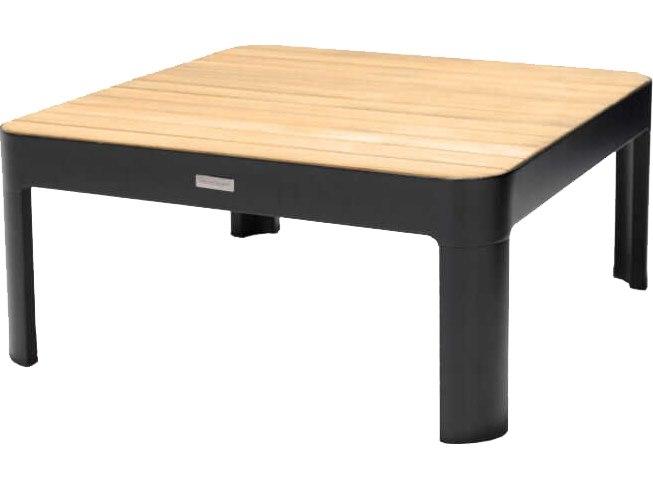 Portals Batman Black Aluminum Square Coffee Table