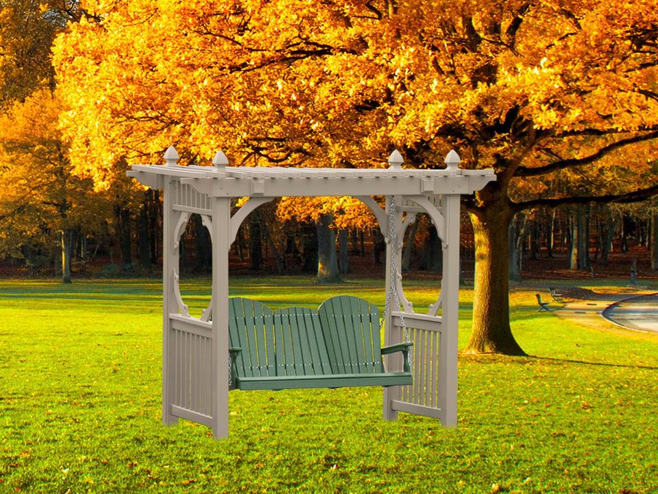 Recycled Plastic Patio Swing