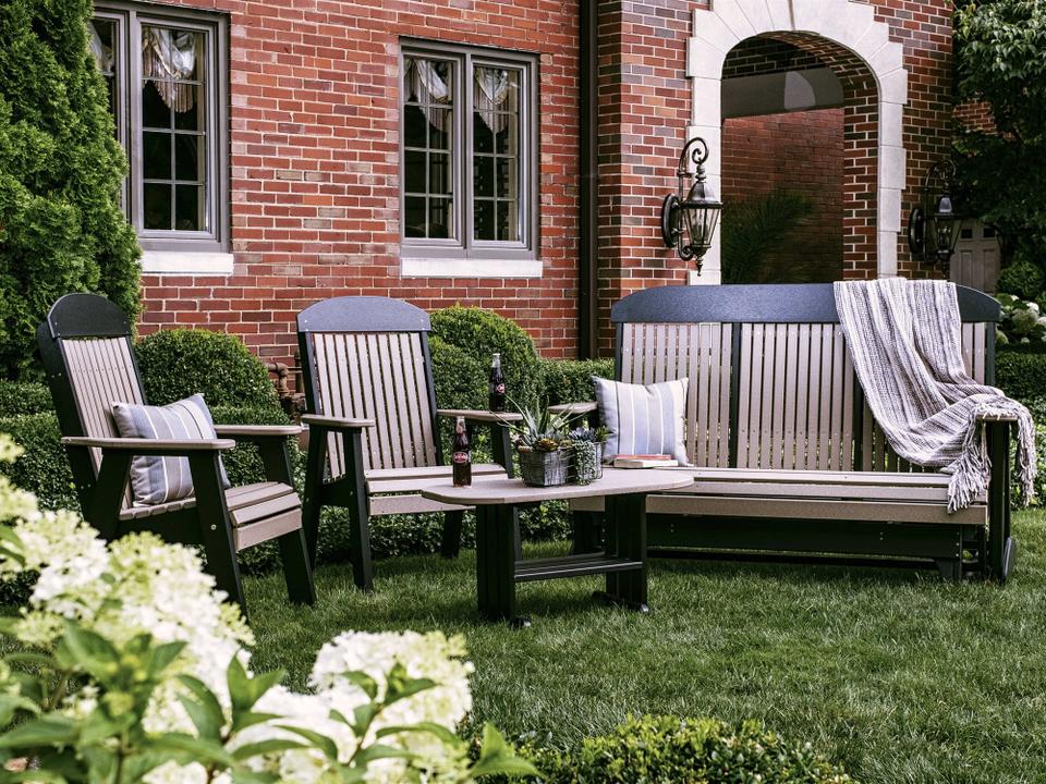 Recycled Plastic Patio Lounge Set