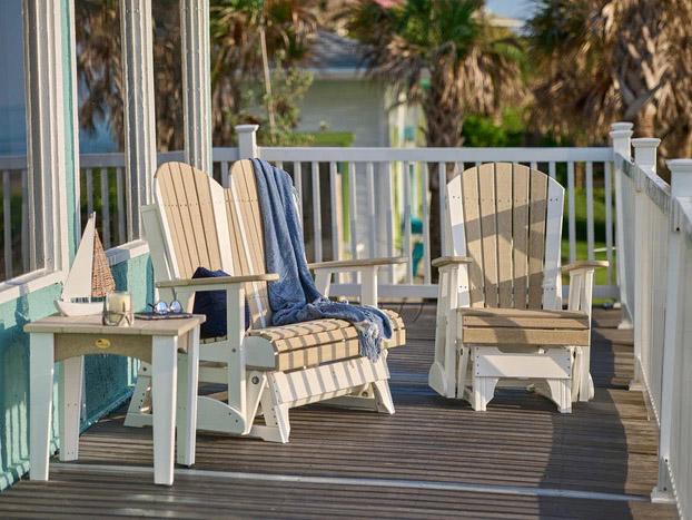 Adirondack Recycled Plastic Outdoor Lounge Set