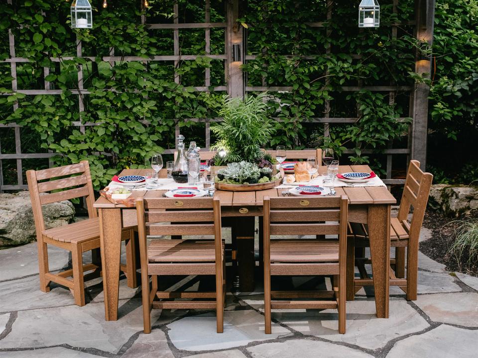 Recycled Plastic Patio Dining Set