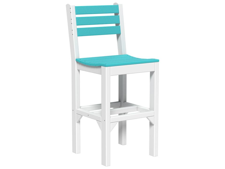 Island Bar Height Side Chair Recycled Plastic