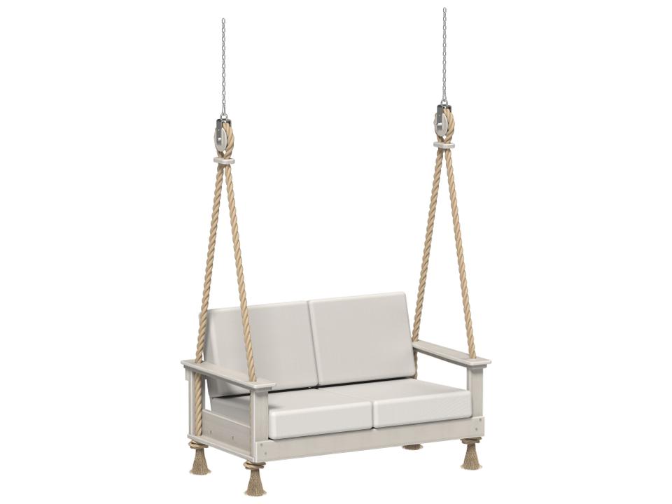 Lanai Deep Seating Loveseat Outdoor Swing Recycled Plastic