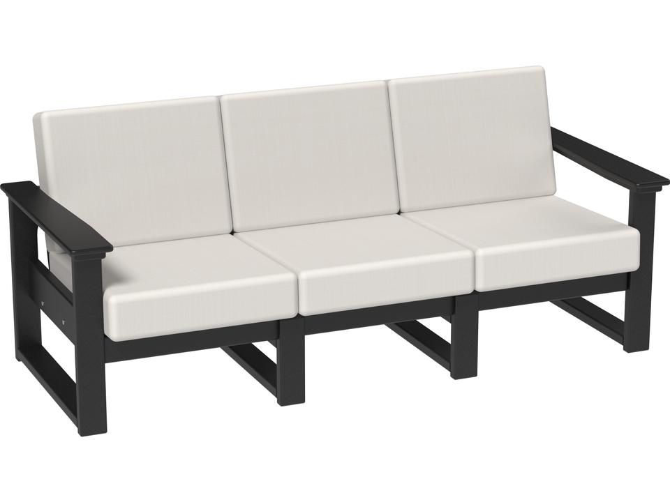 Recycled Plastic Lanai Deep Seating Outdoor Patio Sofa