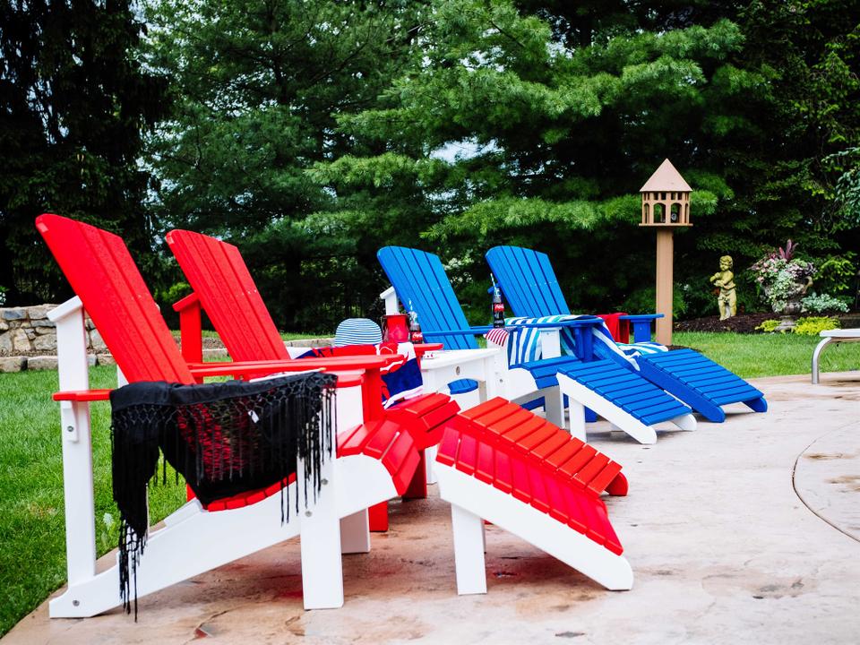 Recycled Plastic Patio Lounge Set