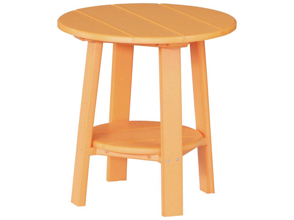 Deluxe Recycled Plastic Outdoor End Table in Various Colors