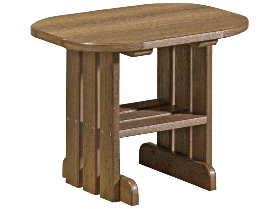 Recycled Plastic Outdoor End Table