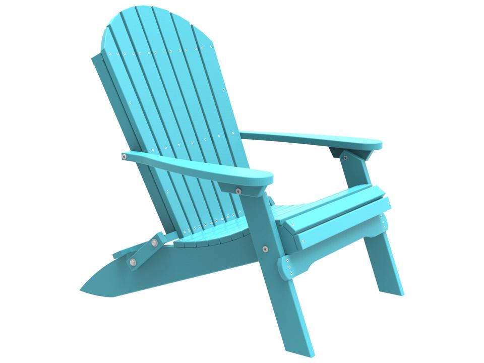 Folding Adirondack Chair in Recycled Plastic