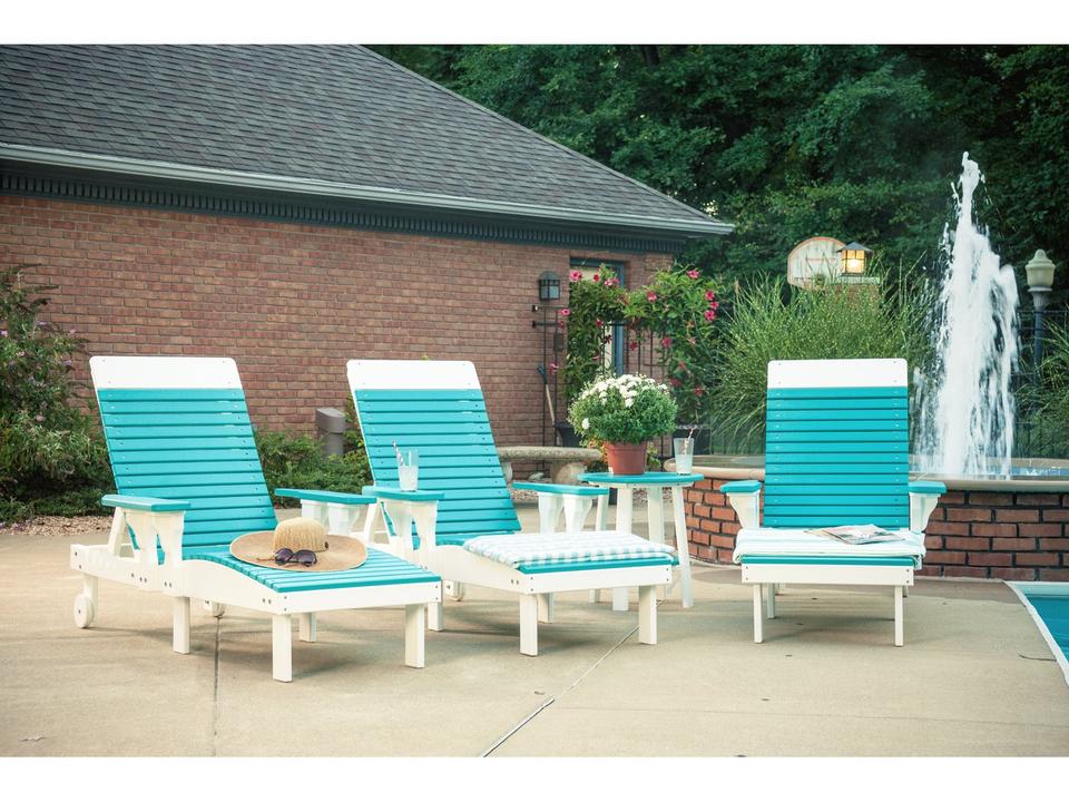 Recycled Plastic Outdoor Patio Lounge Set