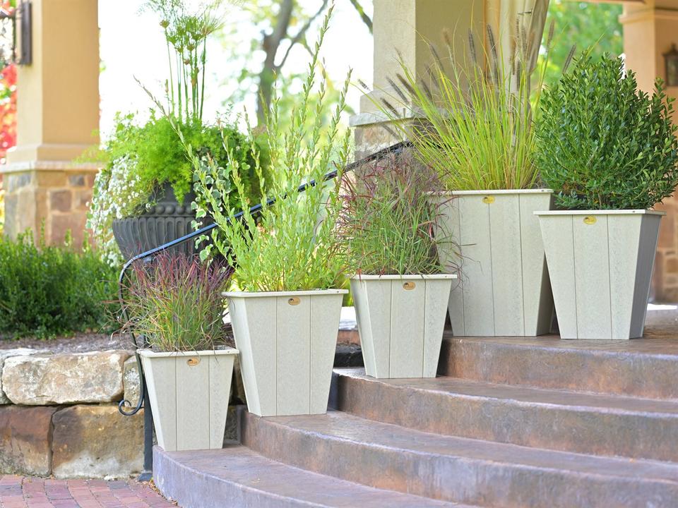 Poly Accessories Recycled Plastic Planter Set