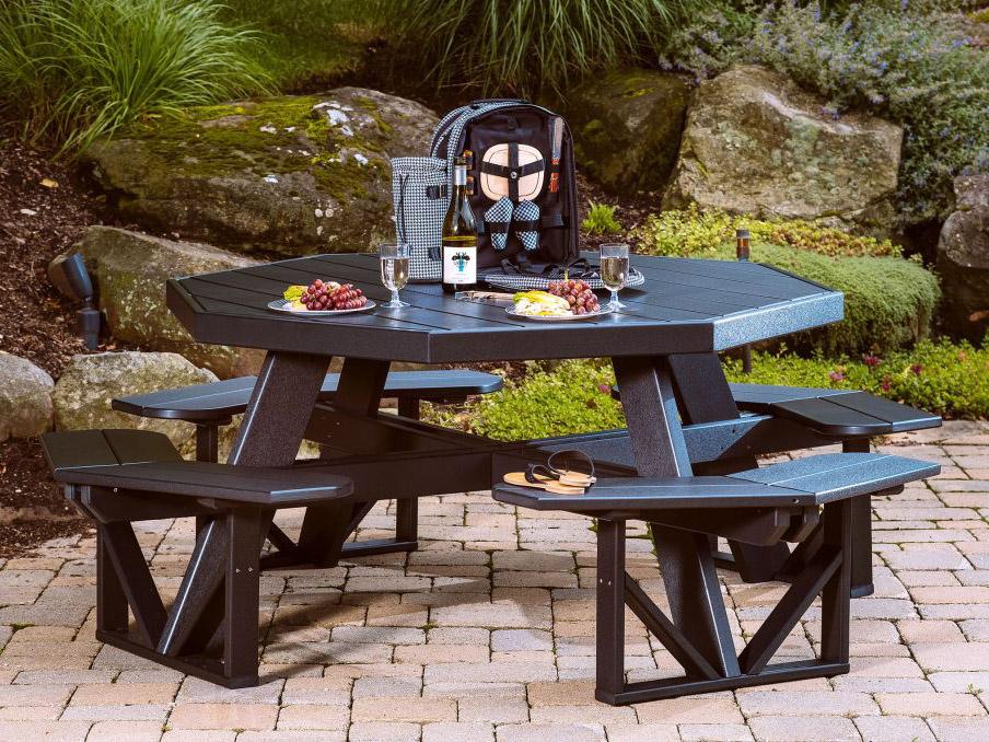 Poly Picnic Recycled Plastic Outdoor Patio Lounge Set