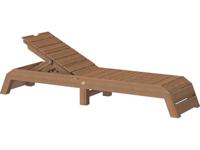 Urban Chaise Lounge Recycled Plastic Outdoor Adjustable