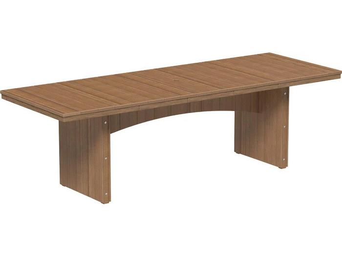 Urban 3x8 Rectangular Recycled Plastic Dining Height Table
