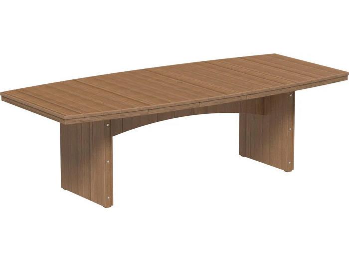 Urban 4 x 8 Oval Dining Height Table with Umbrella Hole