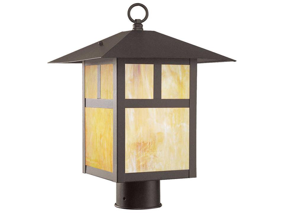 Montclair Mission 1-Light Outdoor Post Light in Bronze