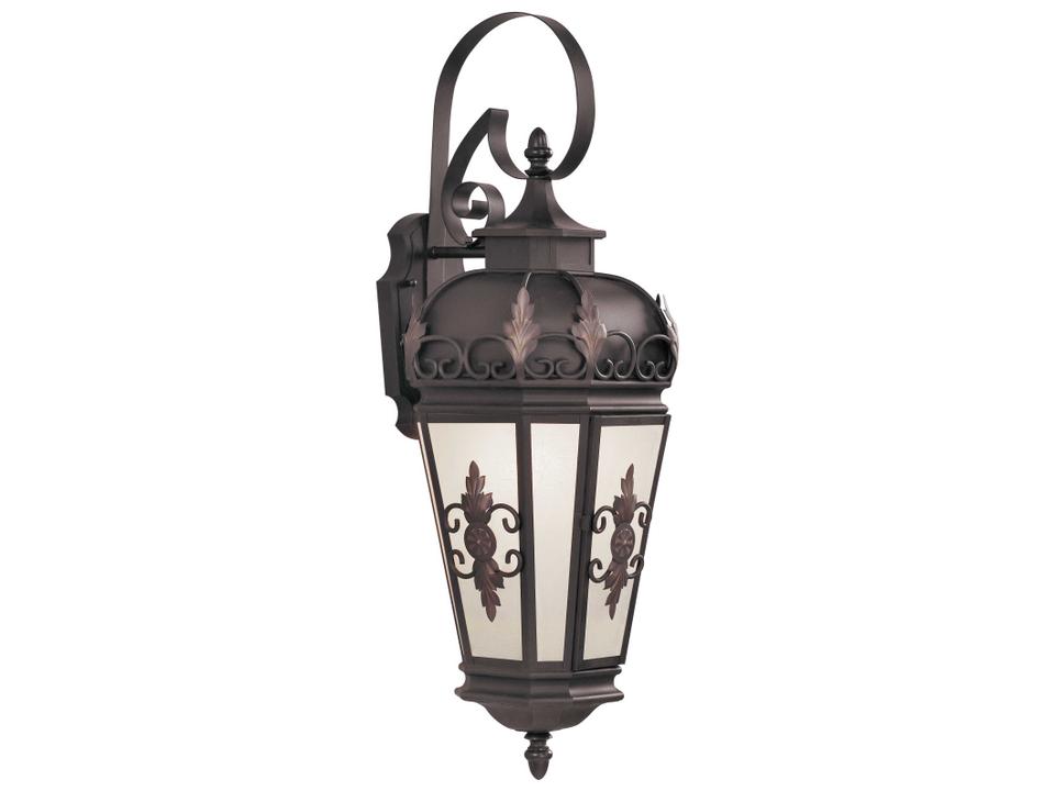 Berkshire 1-Light Outdoor Wall Lantern in Bronze