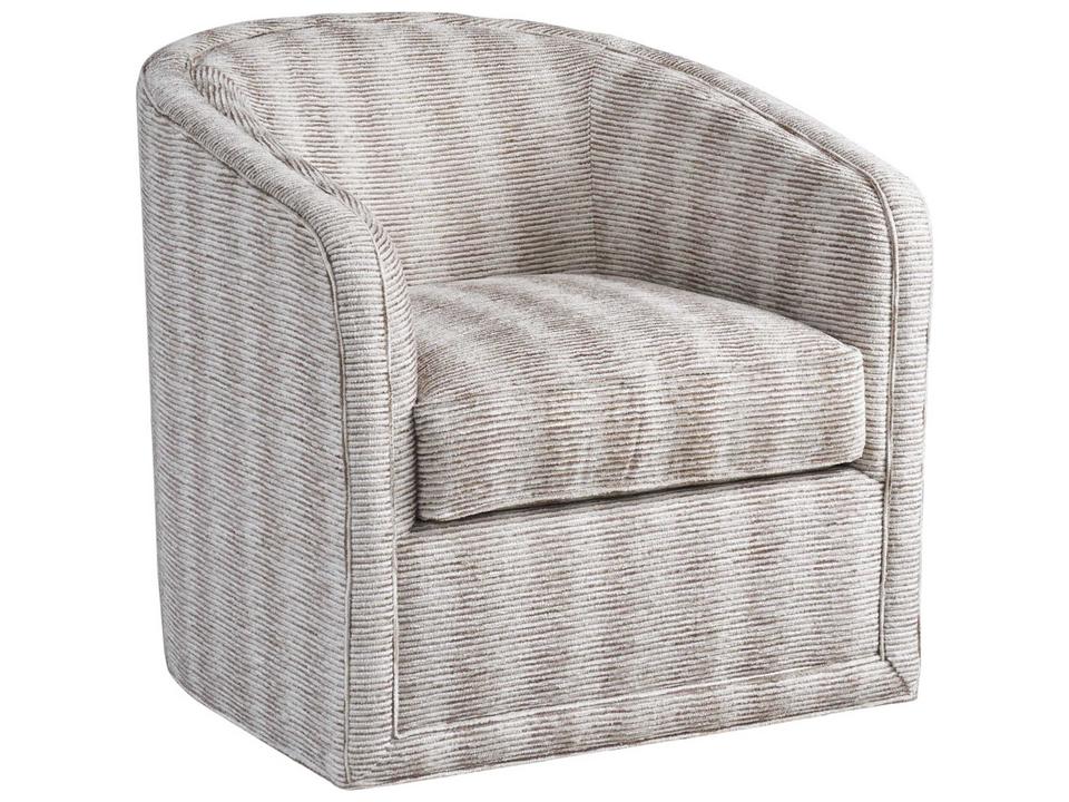 Los Altos Upholstered Colton Swivel Accent Chair