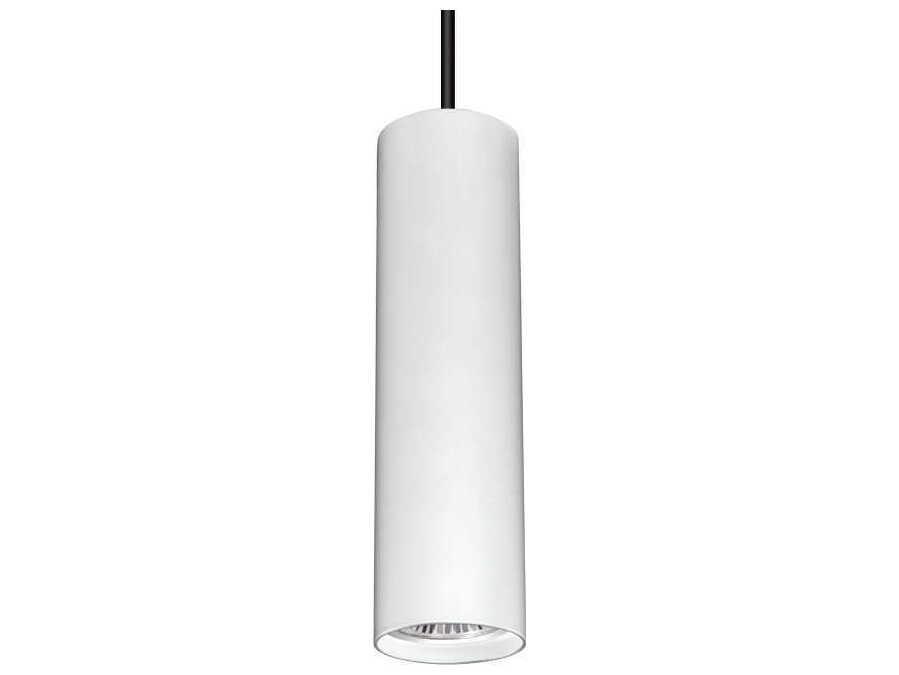 Kea 1-Light White Cylinder Mini Pendant