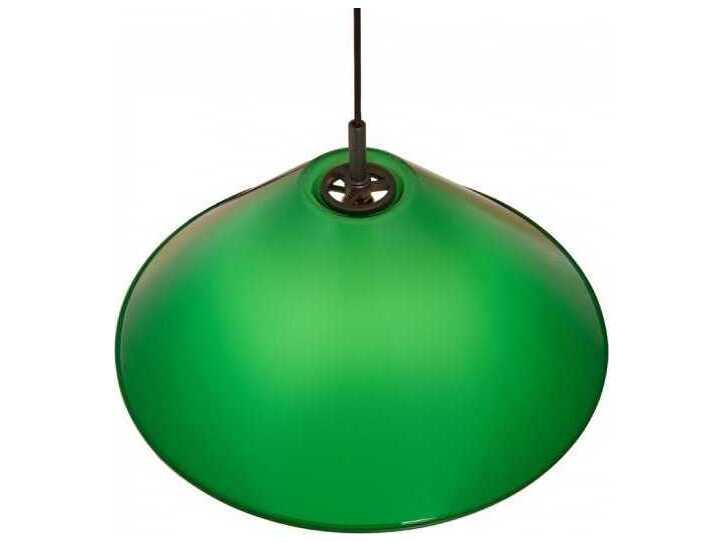 Conica 1-Light Black Green Pendant