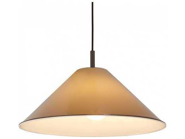 Conica 1-Light Black Gray Pendant