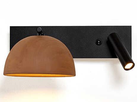 Absis 2-Light Black Wall Sconce