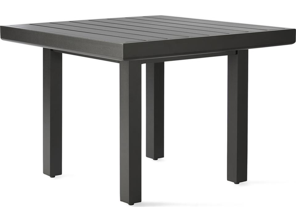 Trinidad Slat 29-Inch Square Outdoor End Table