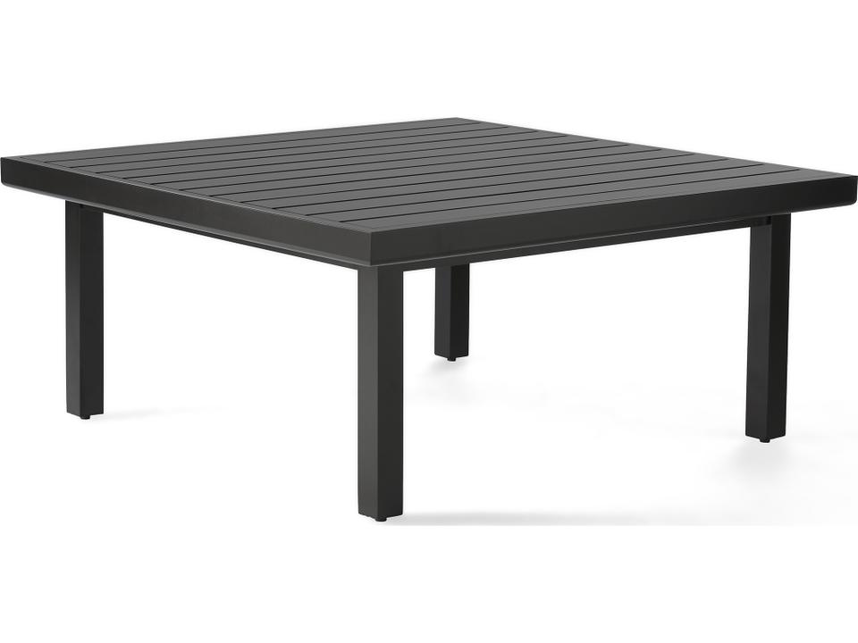 Trinidad 42-Inch Square Slatted Top Coffee Table