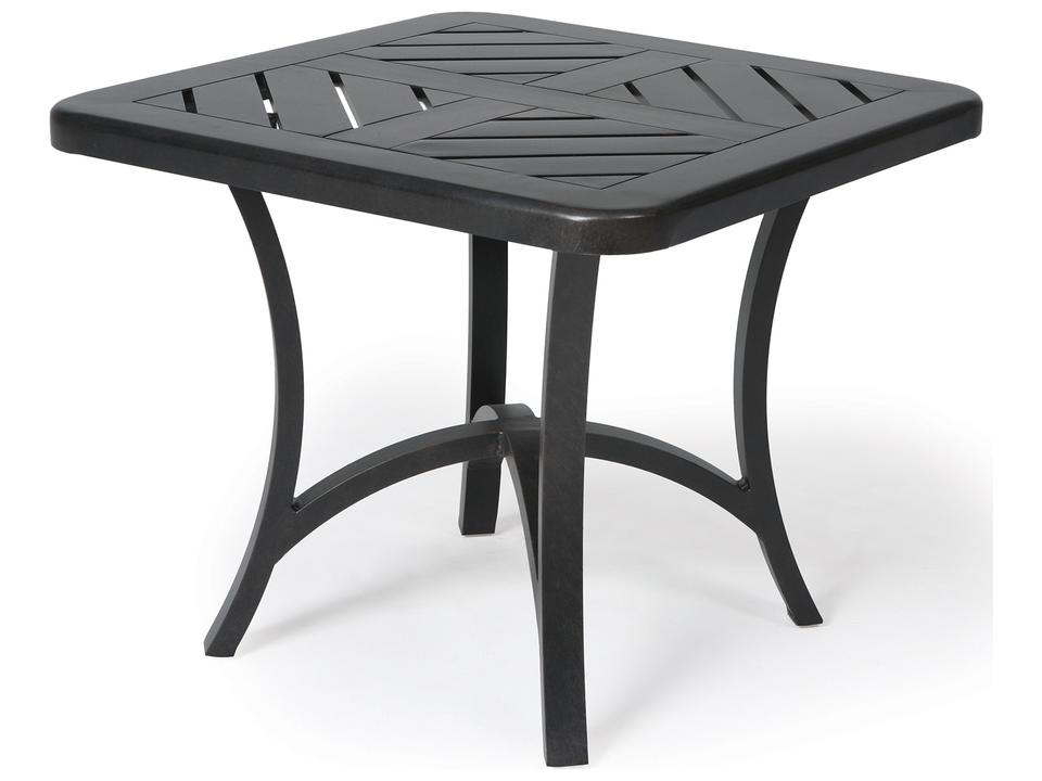 Fulton Square Aluminum End Table