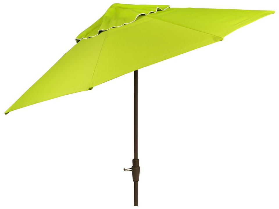 Market 9 Foot Octagon Crank Lift Collar Tilt Umbrella