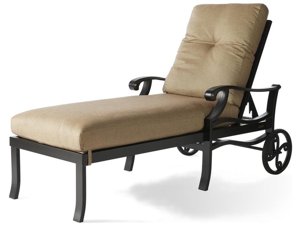 Anthem Aluminum Outdoor Cushion Chaise Lounge