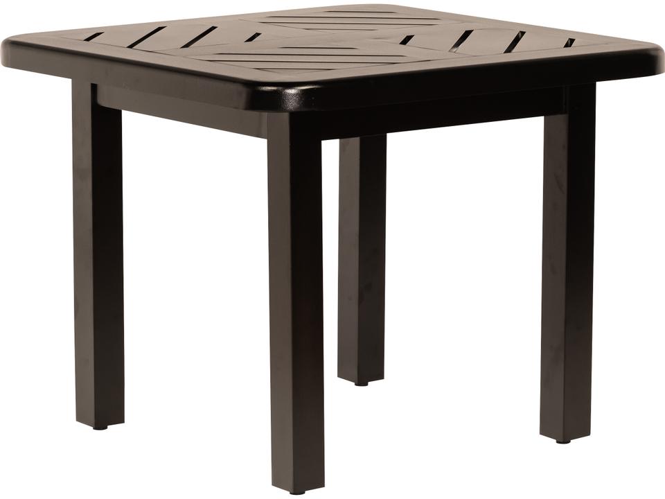 Trinidad F-Top Aluminum Square End Table