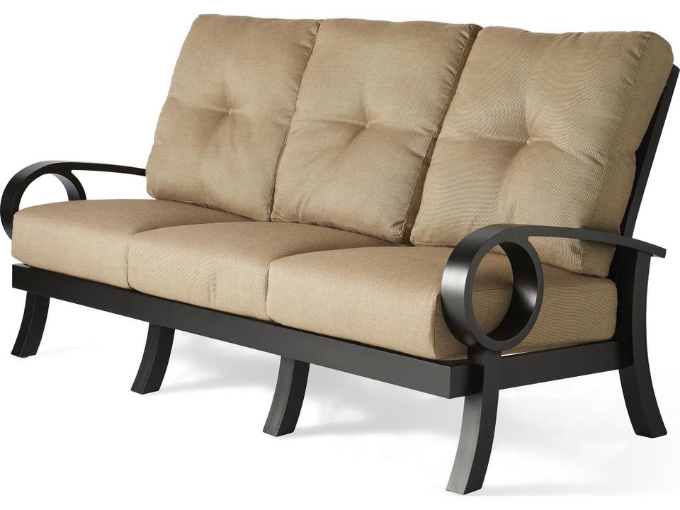 Eclipse Cast Aluminum Cushion Sofa