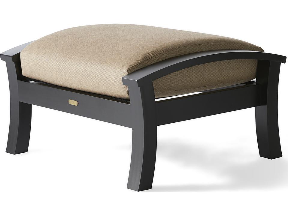 Georgetown Cushion Aluminum Outdoor Ottoman