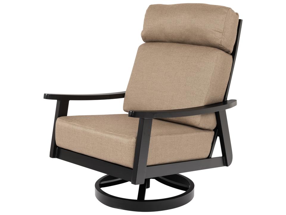 Lakeside Aluminum Swivel Rocking Lounge Chair