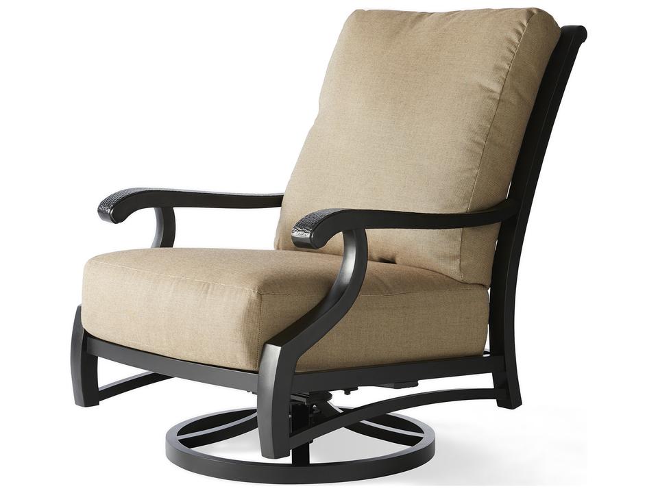 Turin Cushion Cast Aluminum Patio Lounge Chair
