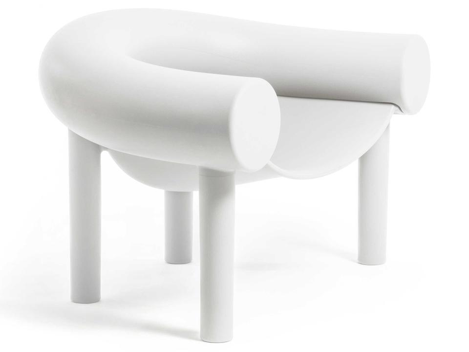 Magis Sam Son Polyethylene Lounge Chair in White