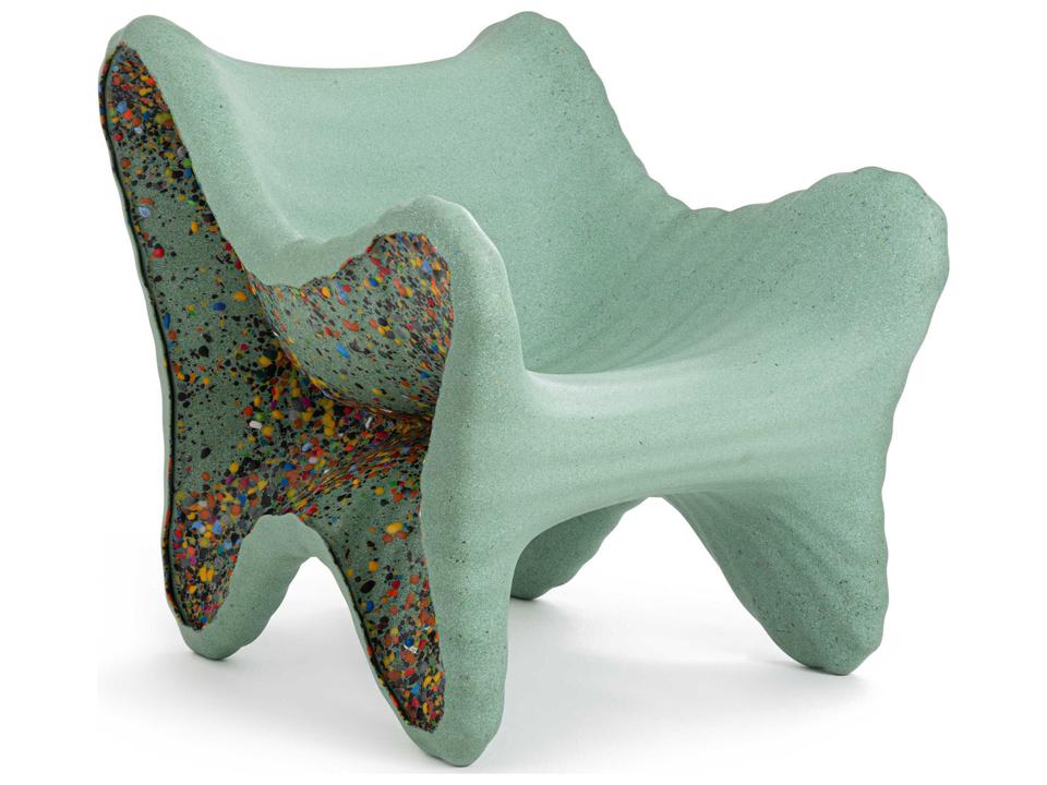 Magis In-Side Polyethylene Outdoor Lounge Chair by Thomas Heatherwick