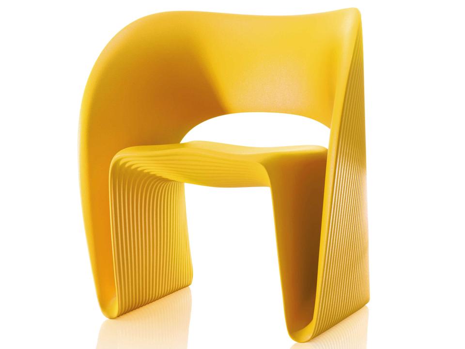 Magis Raviolo Yellow Polyethylene Lounge Chair