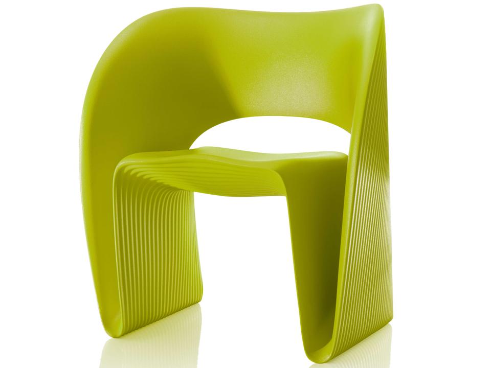 Magis Raviolo Polyethylene Lounge Chair in Green Pistachio