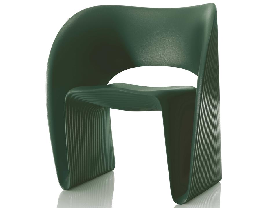 Magis Raviolo Lounge Chair in Olive Green